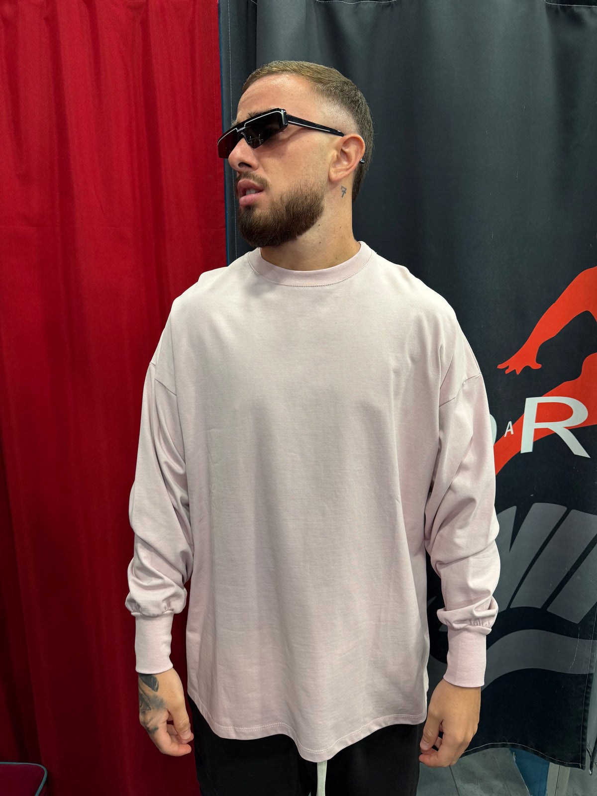 T-SHIRT MANICA LUNGA CON POLSINO