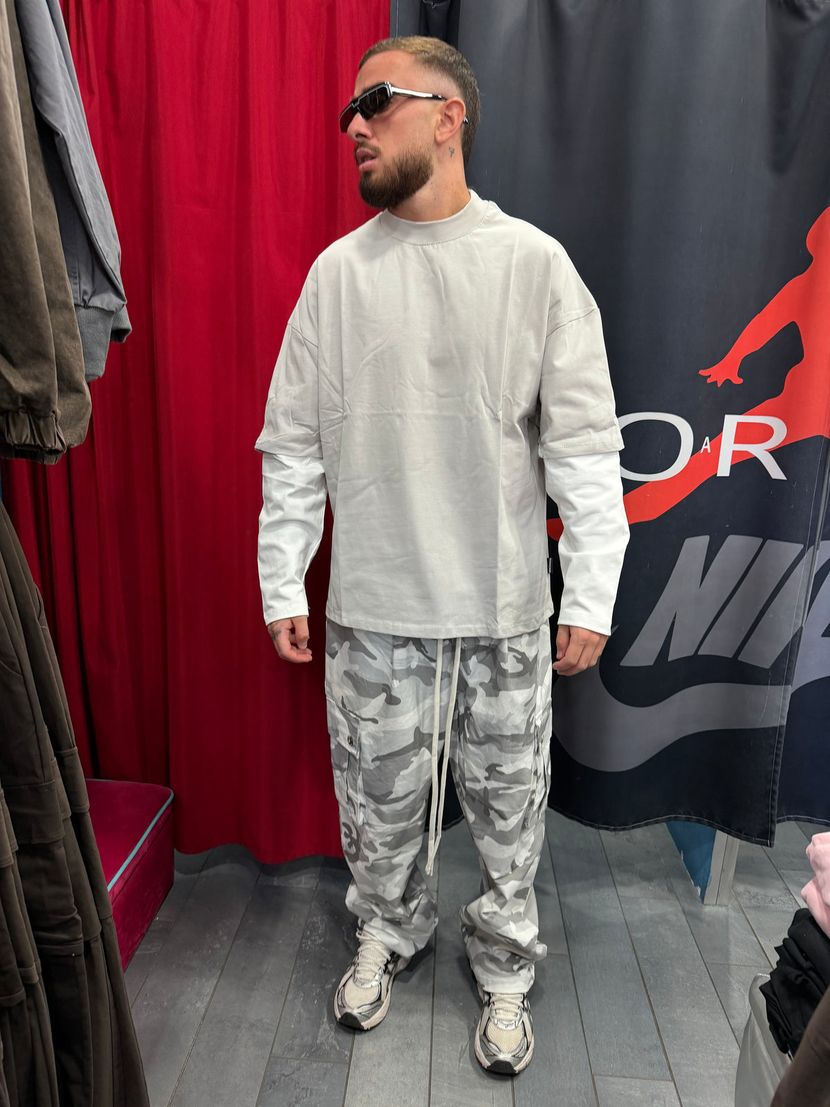 CARGO MILITARE SENZA POLSINO