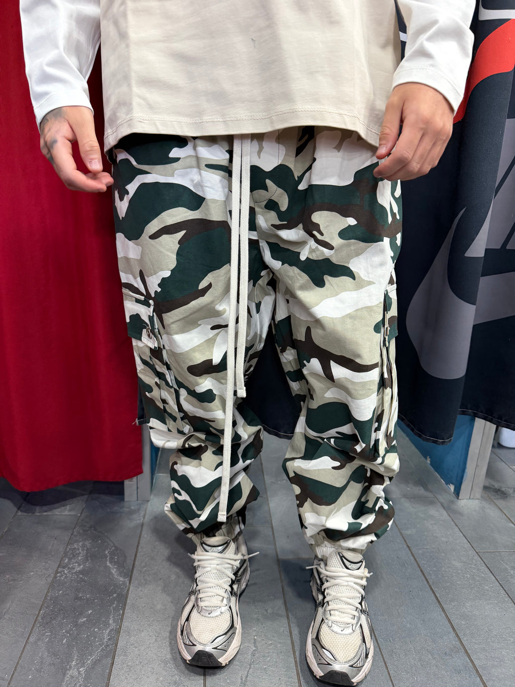CARGO MILITARE CON POLSINO