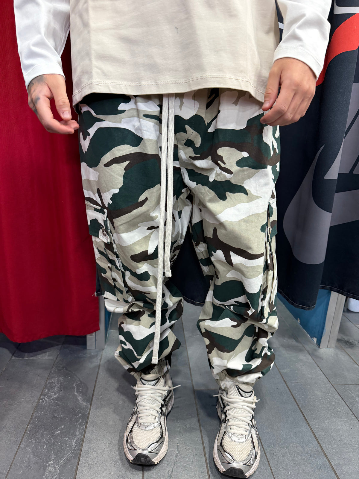 CARGO MILITARE CON POLSINO