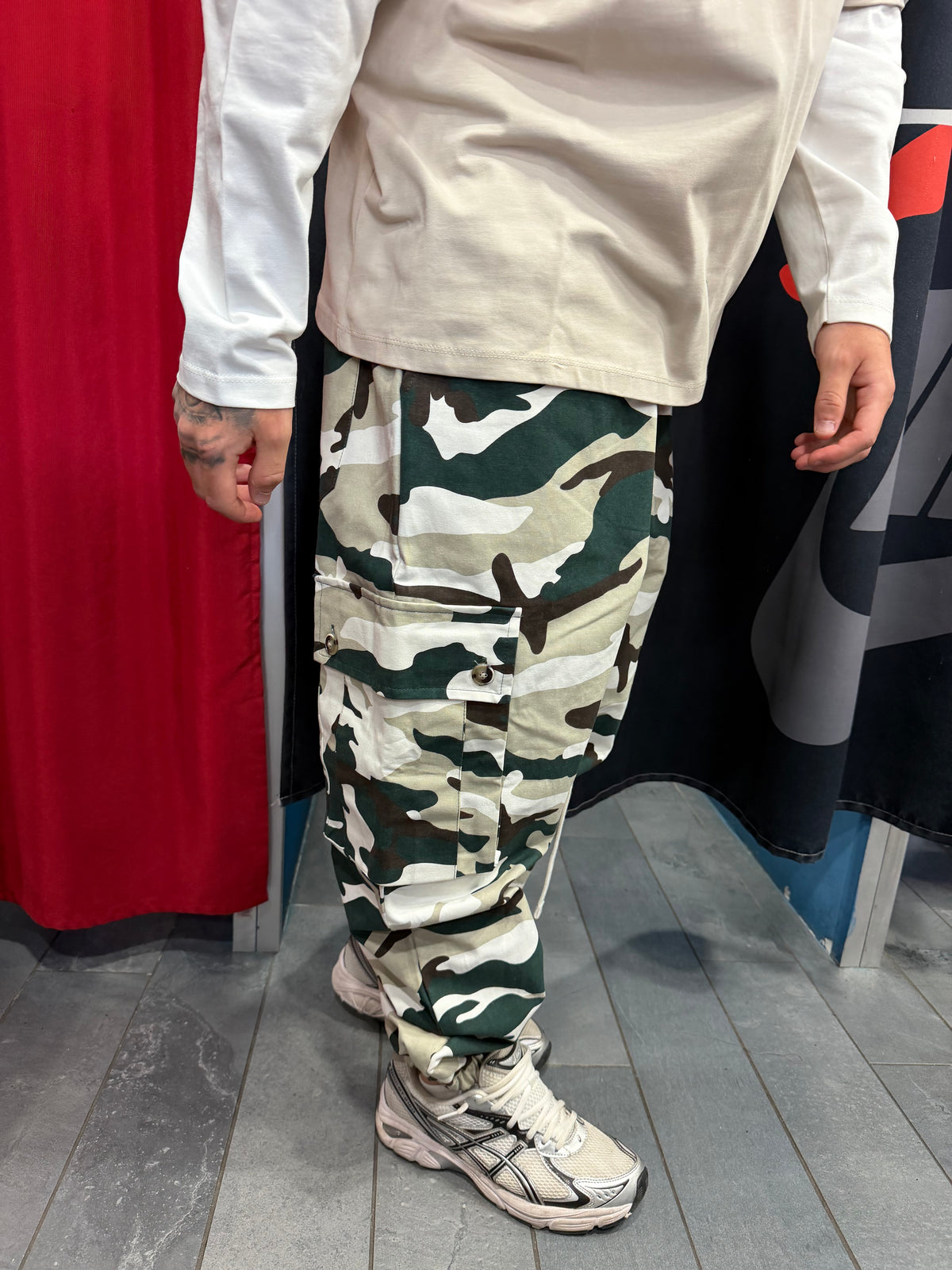 CARGO MILITARE CON POLSINO