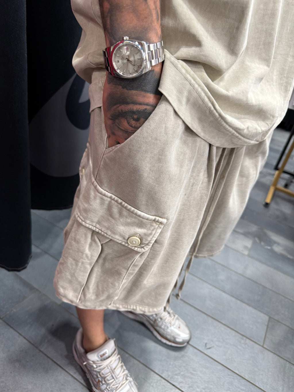 SHORTS TUTA CARGO