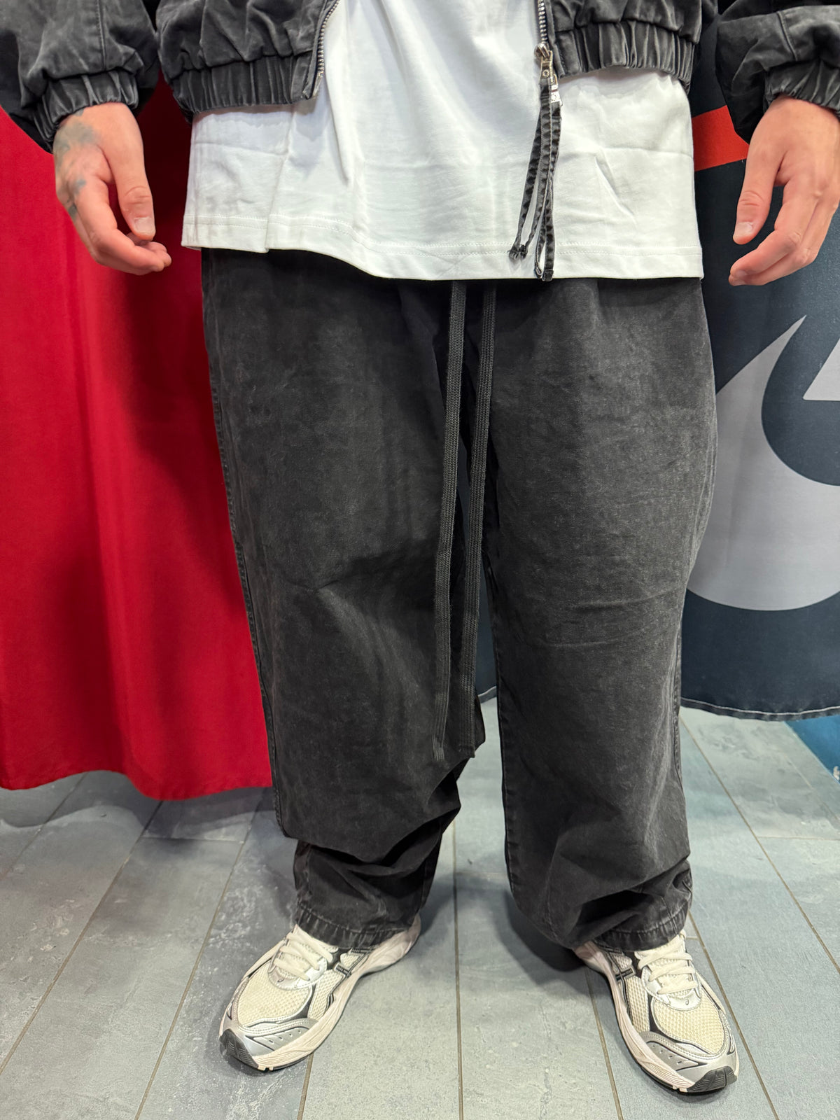 PANTALONE SLAVATO SENZA POLSINO