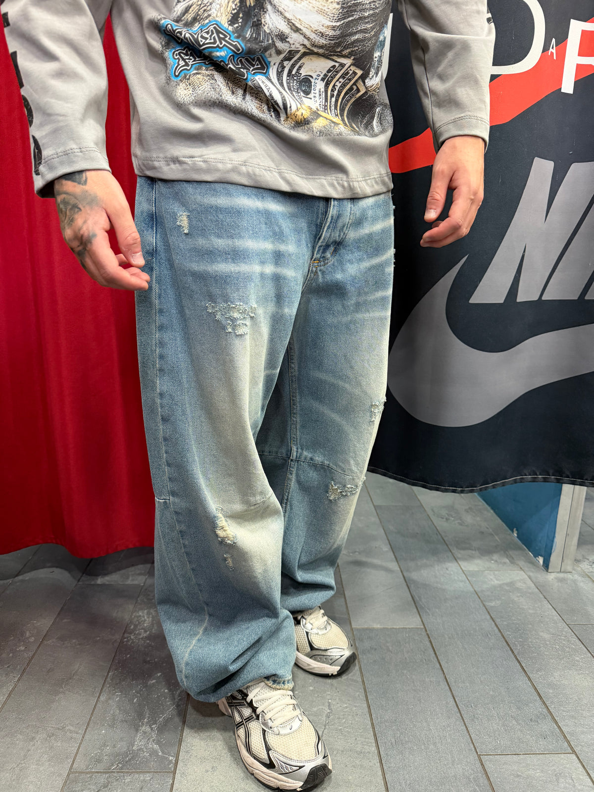 JEANS OVER-SIZE